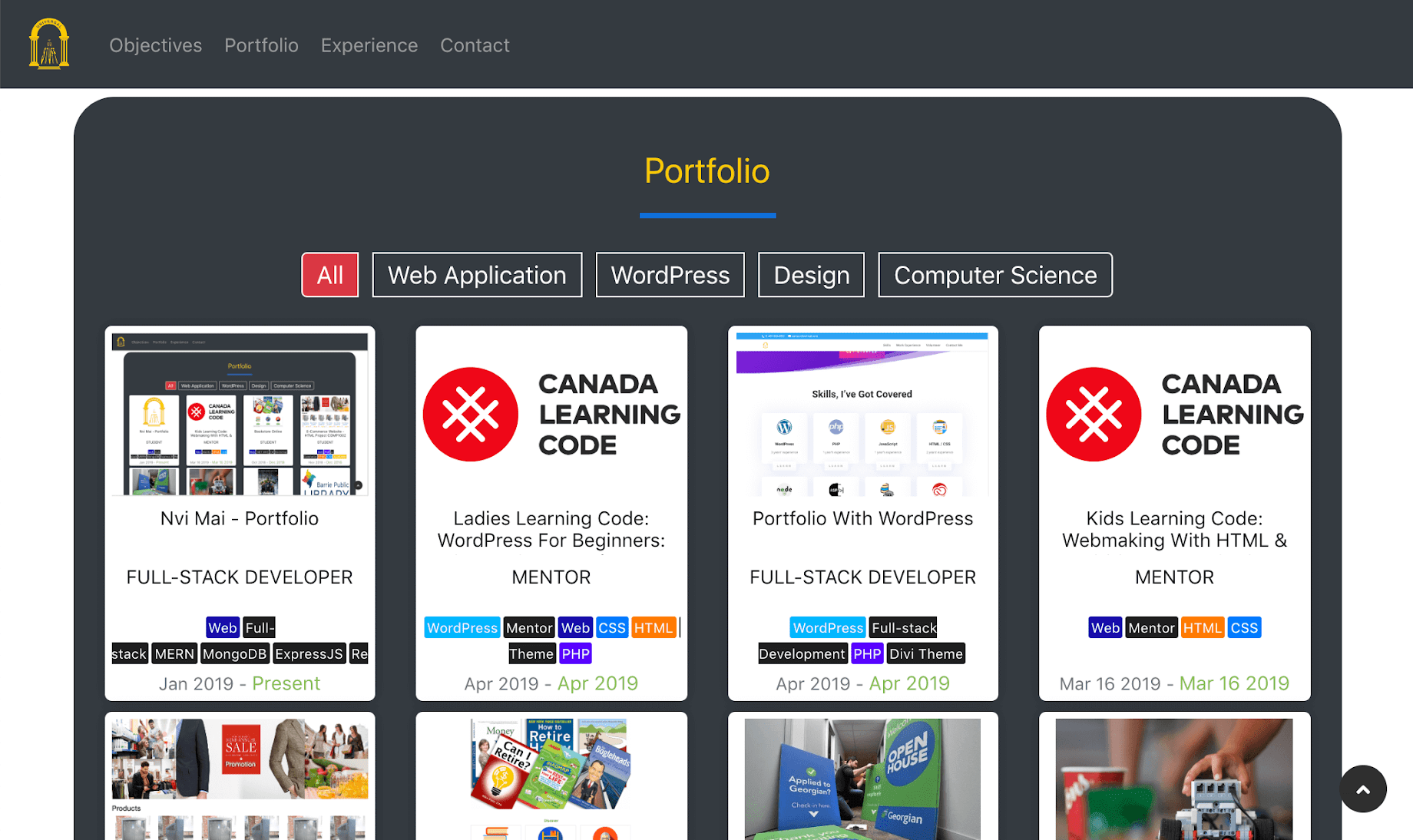 My Portfolio Website built from JAM Stack